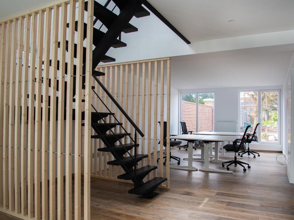 Rénovation Up Renova : Rénovation complète d'un bâtiment B2B