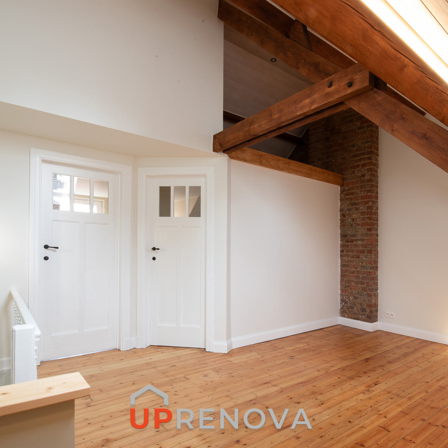 Up Renova rénovation à Genval : Aménagement complet d'un grenier