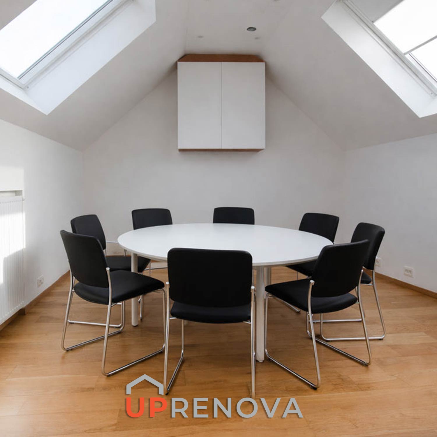 Rénovation Up Renova à Fleurus : rénovation complète d'un bâtiment